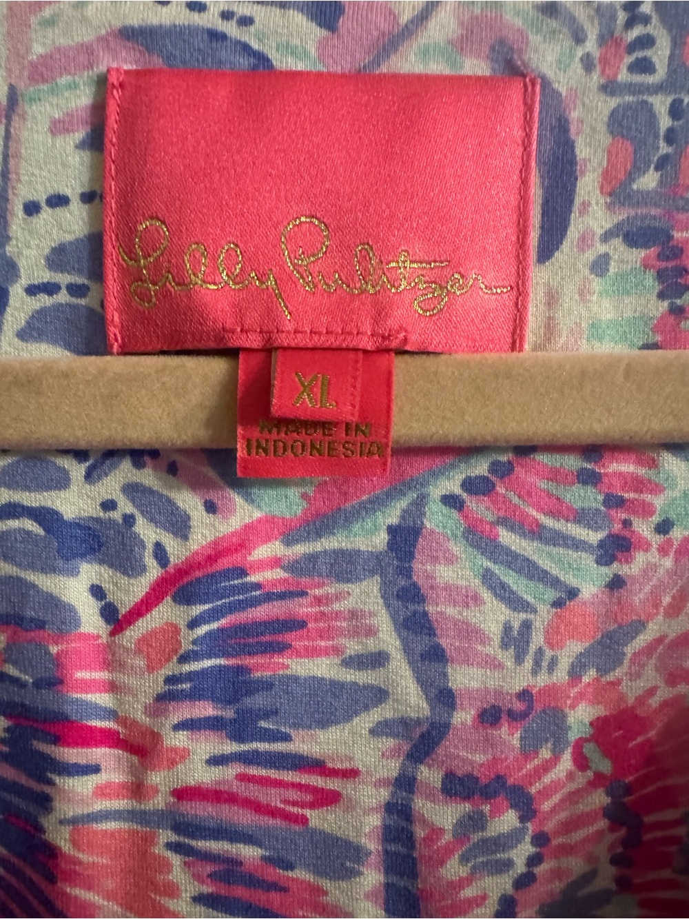 Lilly Pulitzer Pink Multicolor Sleeveless Midi Dress - Picture 3 of 3